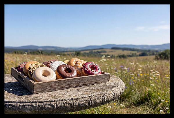 Fresh Donuts Under The Sun