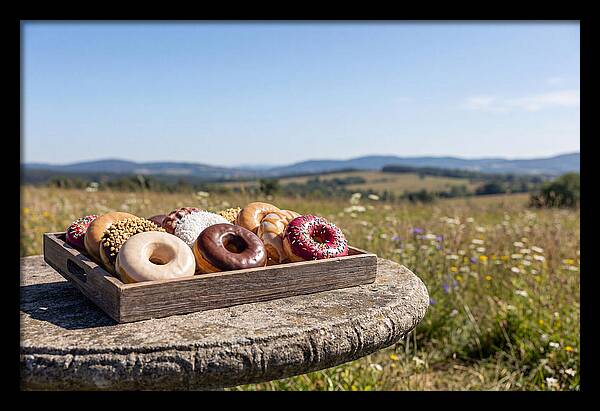Fresh Donuts Under The Sun