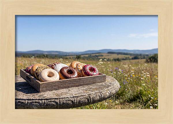 Fresh Donuts Under The Sun