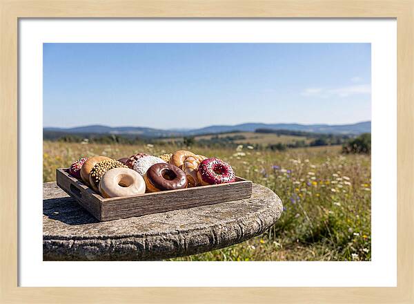Fresh Donuts Under The Sun