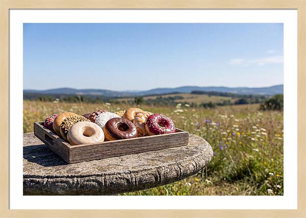Fresh Donuts Under The Sun