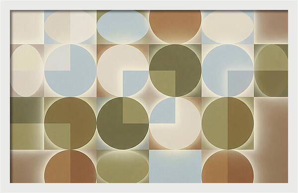 Fresh Farm Eggs Abstract Composition