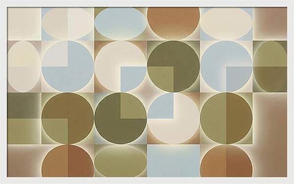Fresh Farm Eggs Abstract Composition