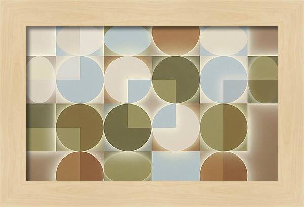 Fresh Farm Eggs Abstract Composition