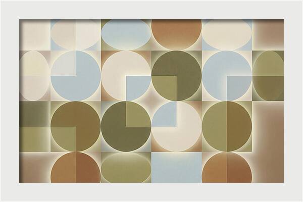 Fresh Farm Eggs Abstract Composition
