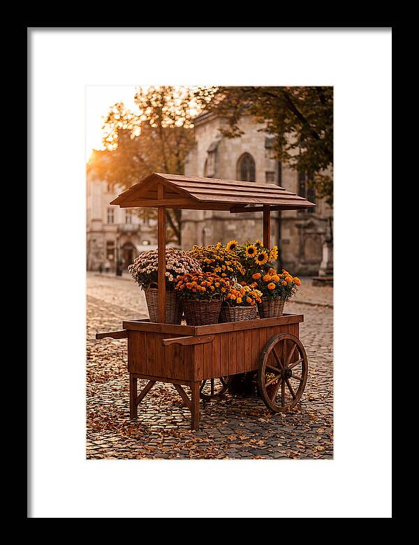 Fresh Flowers In Autumn Light