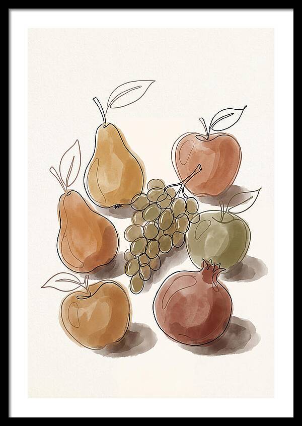Fresh Fruit Arranged Artfully