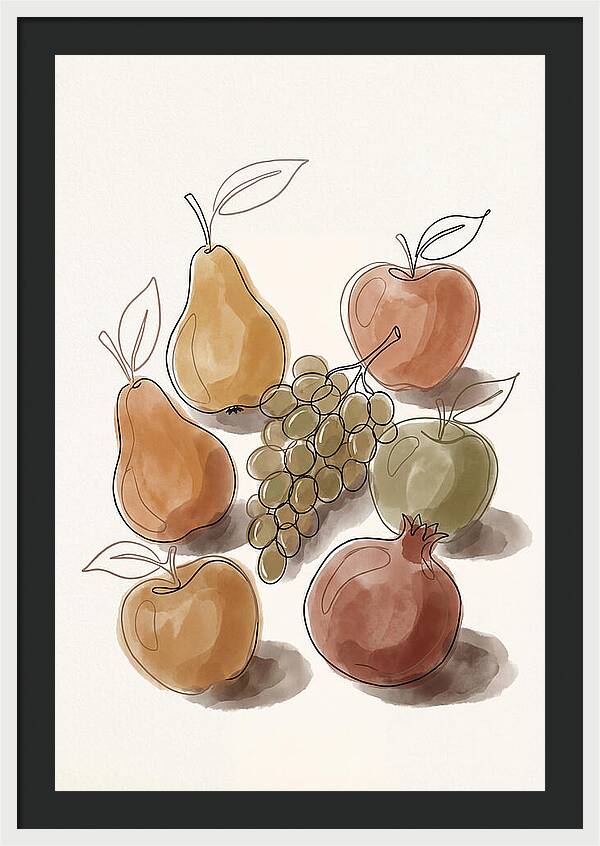 Fresh Fruit Arranged Artfully
