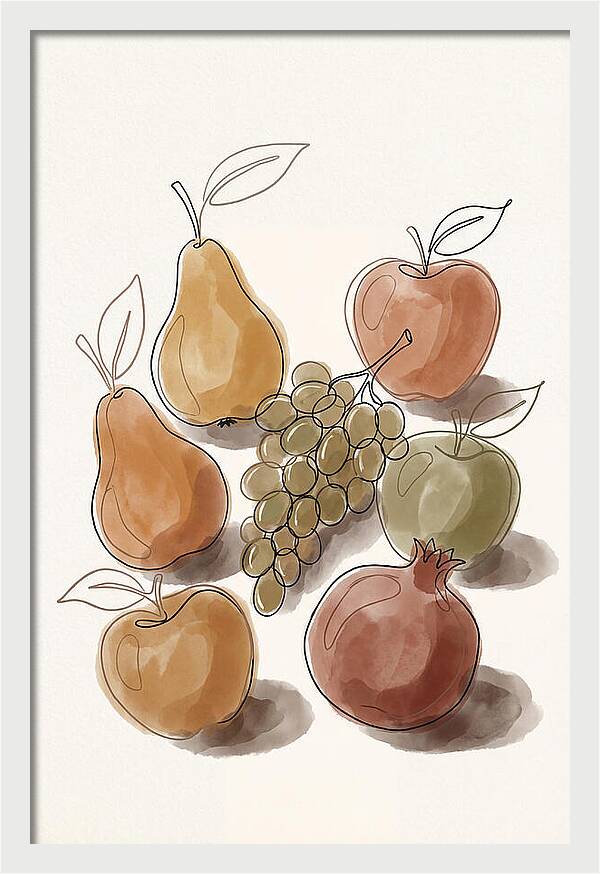 Fresh Fruit Arranged Artfully