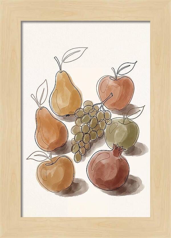 Fresh Fruit Arranged Artfully