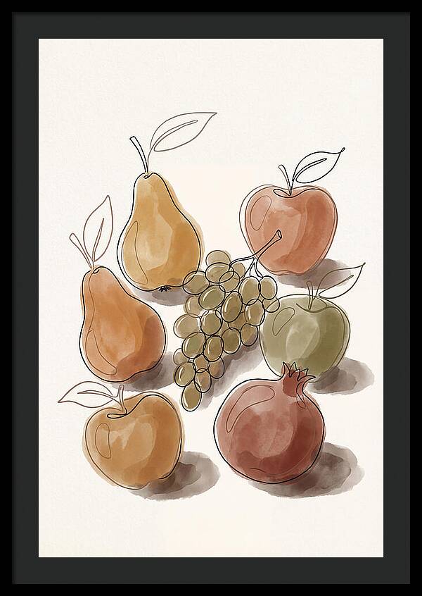 Fresh Fruit Arranged Artfully