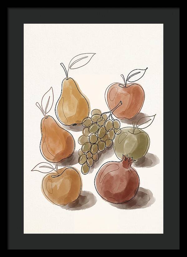 Fresh Fruit Arranged Artfully