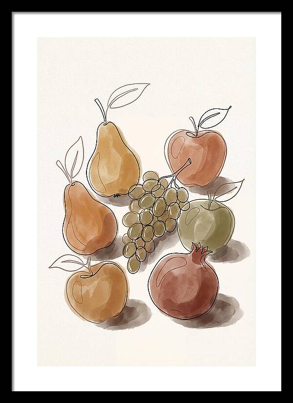 Fresh Fruit Arranged Artfully