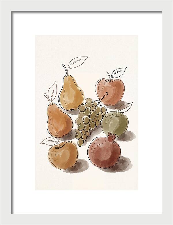 Fresh Fruit Arranged Artfully