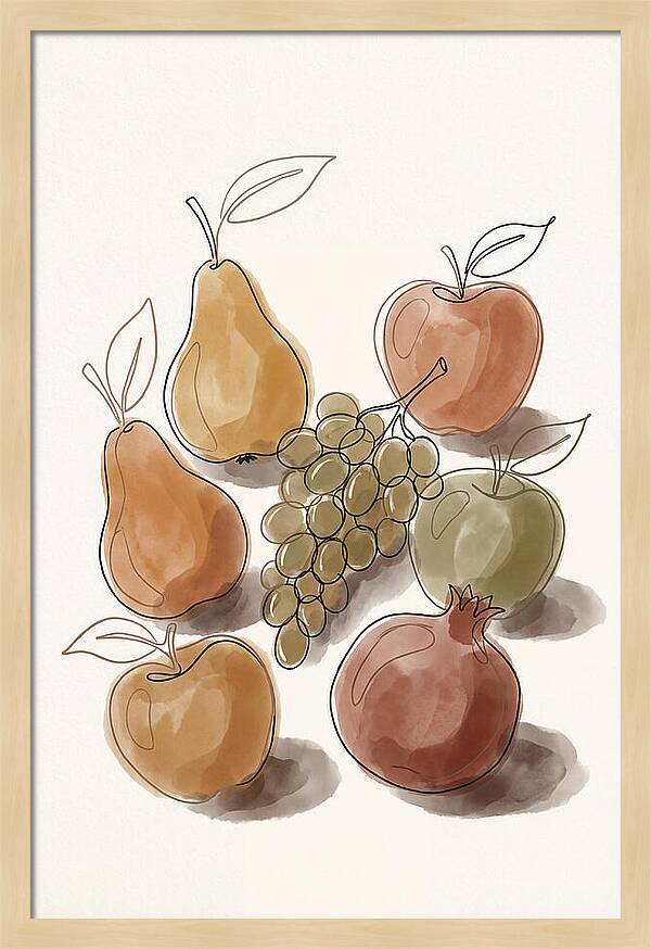 Fresh Fruit Arranged Artfully