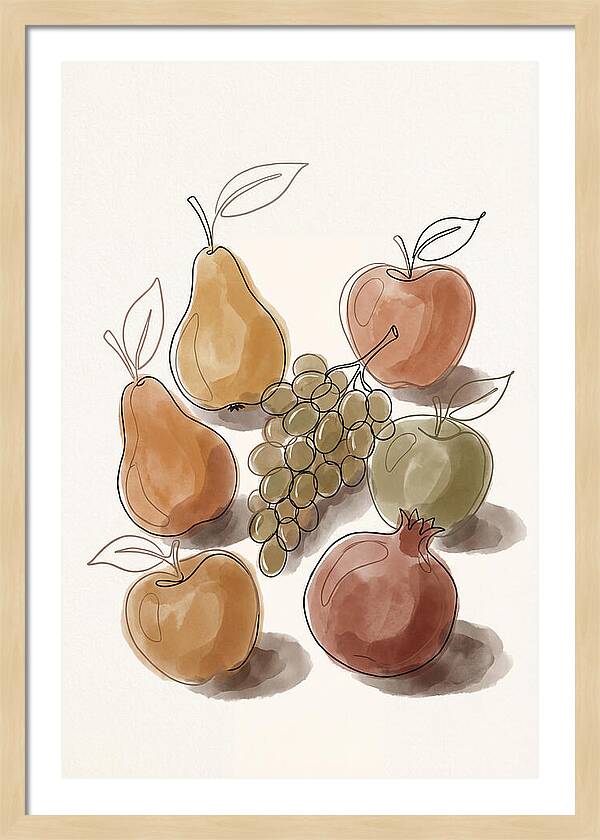 Fresh Fruit Arranged Artfully