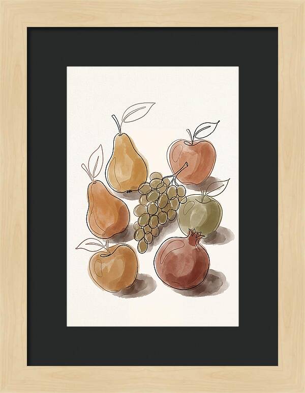 Fresh Fruit Arranged Artfully