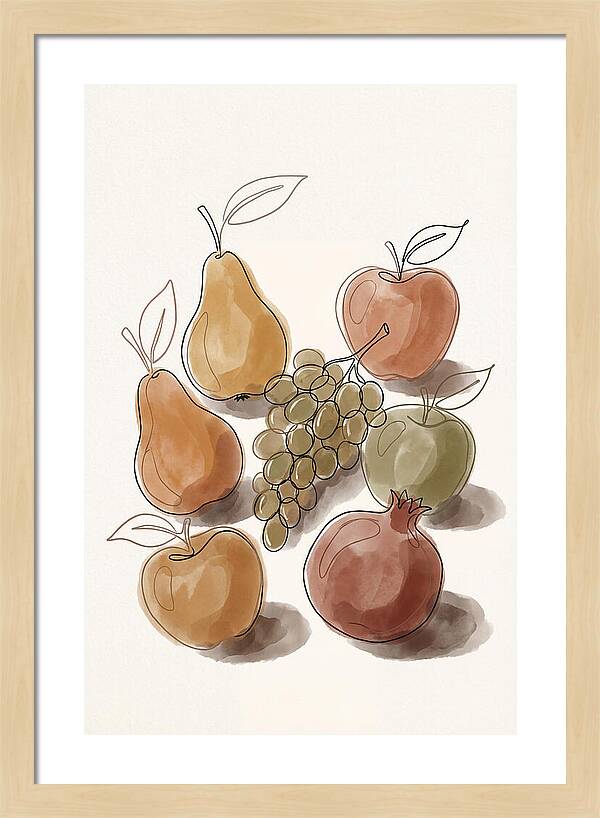 Fresh Fruit Arranged Artfully