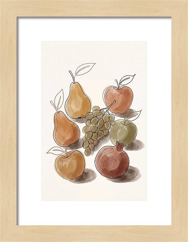 Fresh Fruit Arranged Artfully