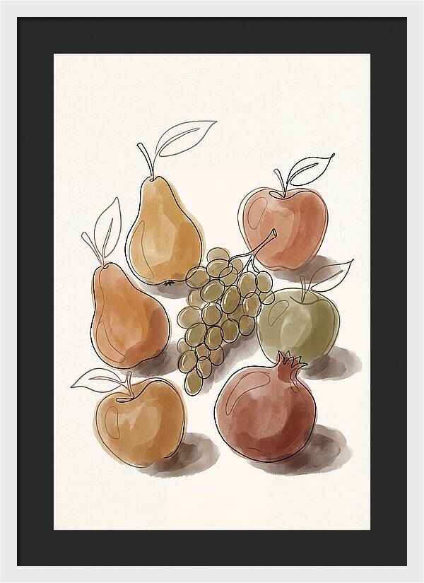 Fresh Fruit Arranged Artfully