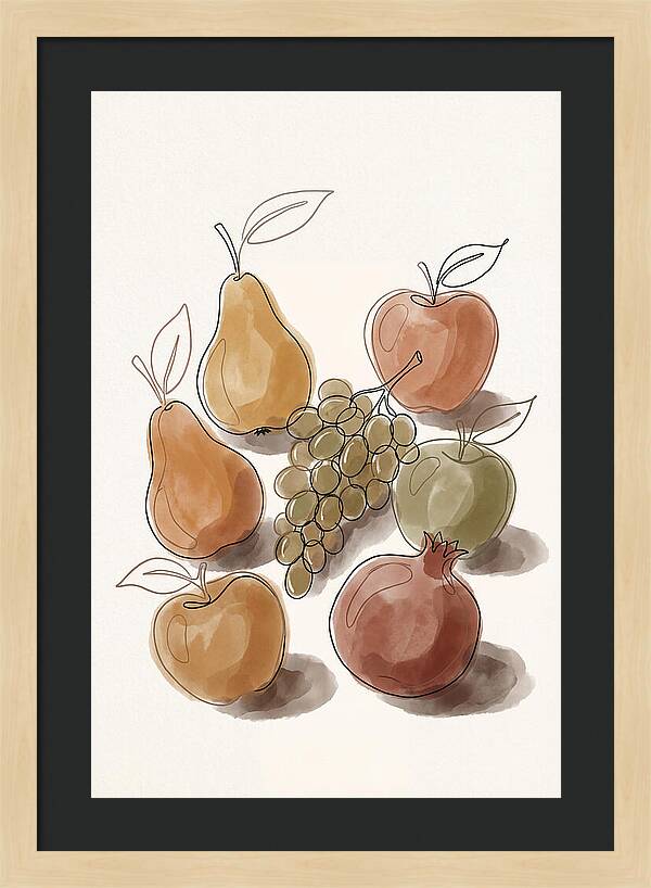 Fresh Fruit Arranged Artfully