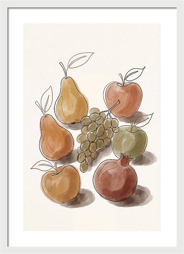 Fresh Fruit Arranged Artfully