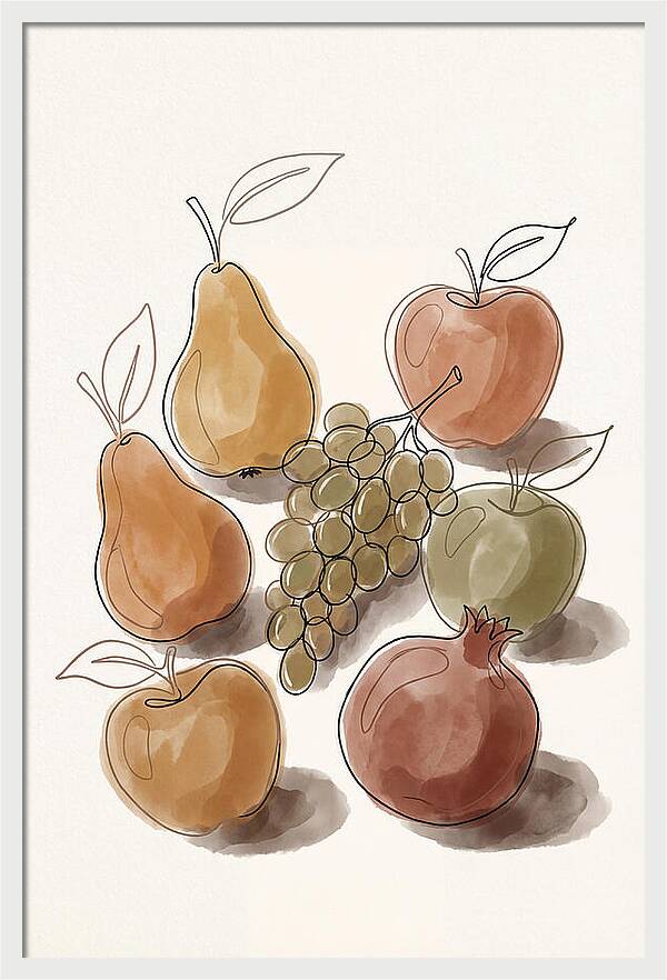 Fresh Fruit Arranged Artfully