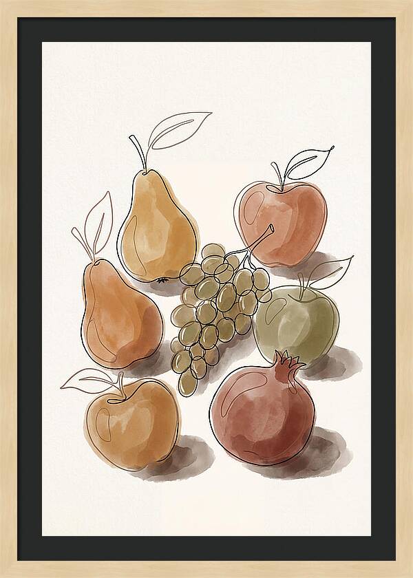 Fresh Fruit Arranged Artfully