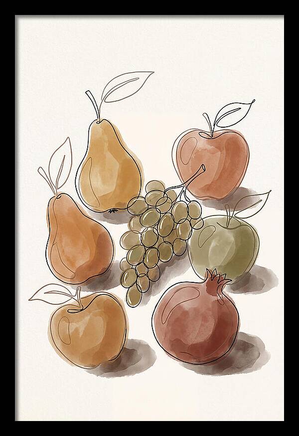Fresh Fruit Arranged Artfully