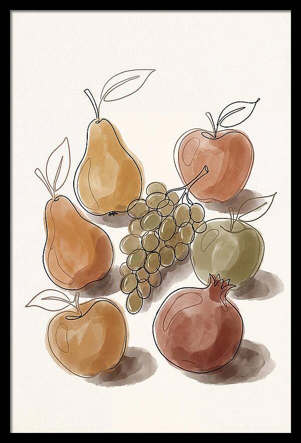 Fresh Fruit Arranged Artfully