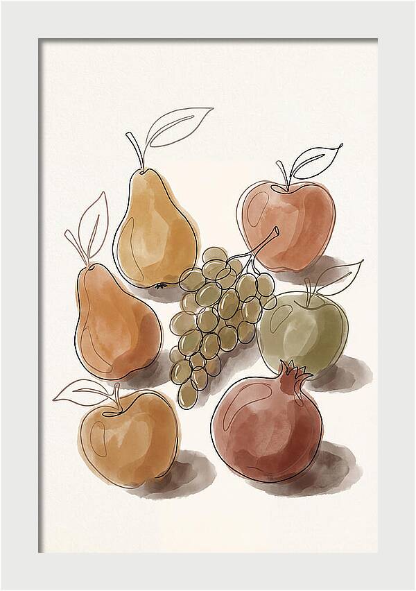 Fresh Fruit Arranged Artfully