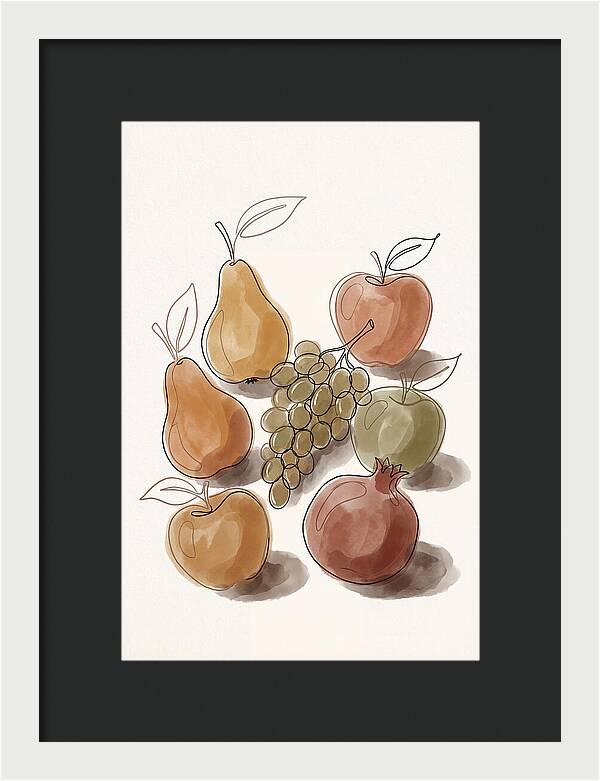 Fresh Fruit Arranged Artfully