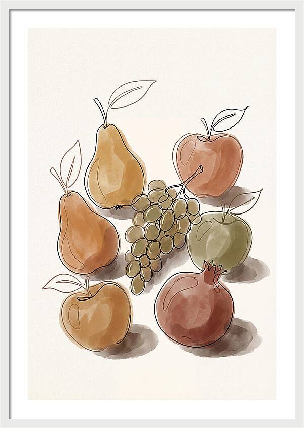 Fresh Fruit Arranged Artfully
