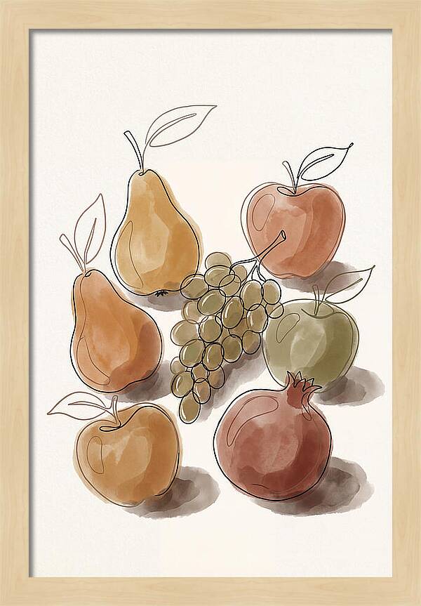 Fresh Fruit Arranged Artfully