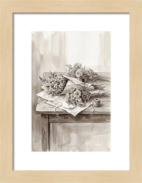 Fresh Market Flowers Unwrapped