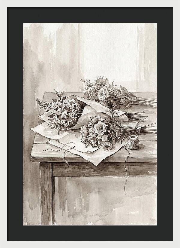 Fresh Market Flowers Unwrapped
