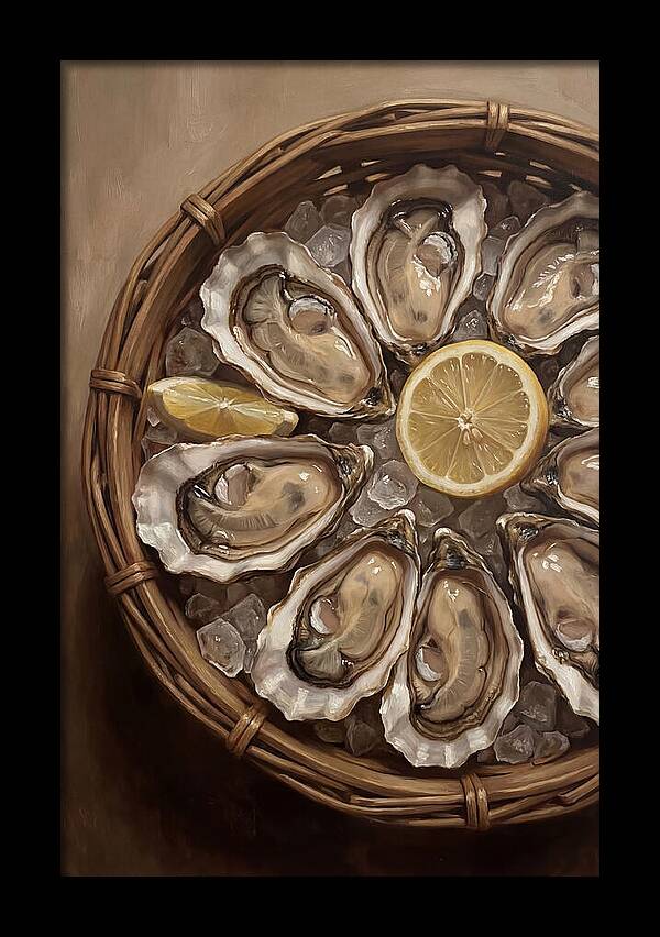 Fresh Oysters On Ice