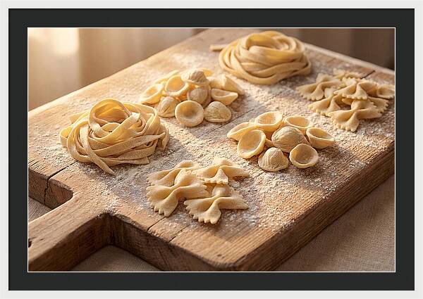 Fresh Pasta Artistry Displayed