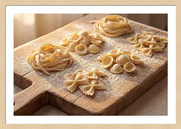 Fresh Pasta Artistry Displayed
