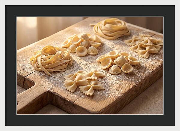 Fresh Pasta Artistry Displayed