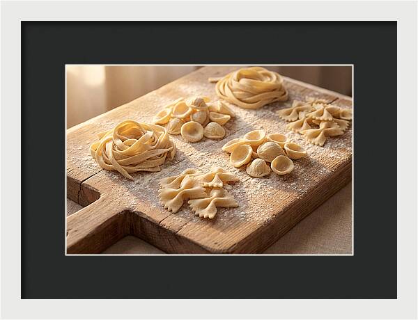 Fresh Pasta Artistry Displayed