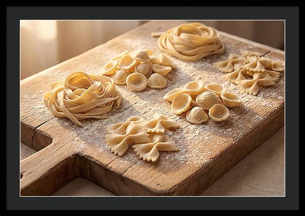 Fresh Pasta Artistry Displayed