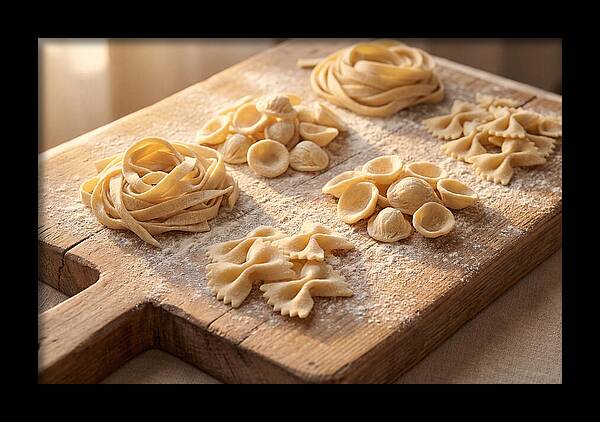 Fresh Pasta Artistry Displayed