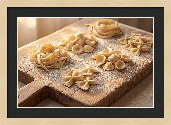 Fresh Pasta Artistry Displayed