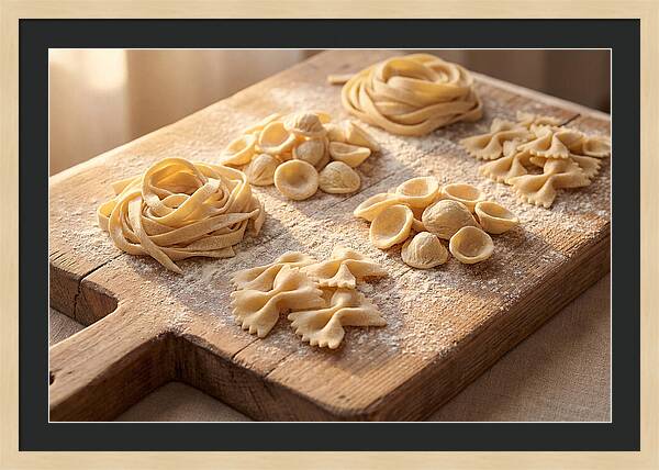 Fresh Pasta Artistry Displayed