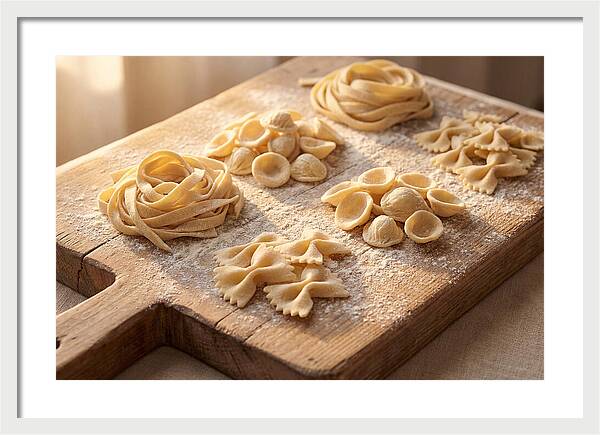 Fresh Pasta Artistry Displayed