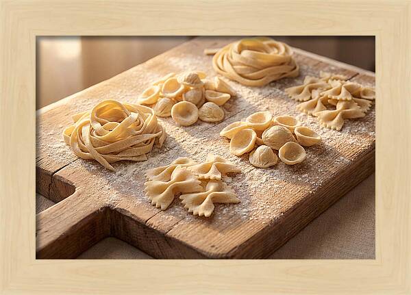 Fresh Pasta Artistry Displayed