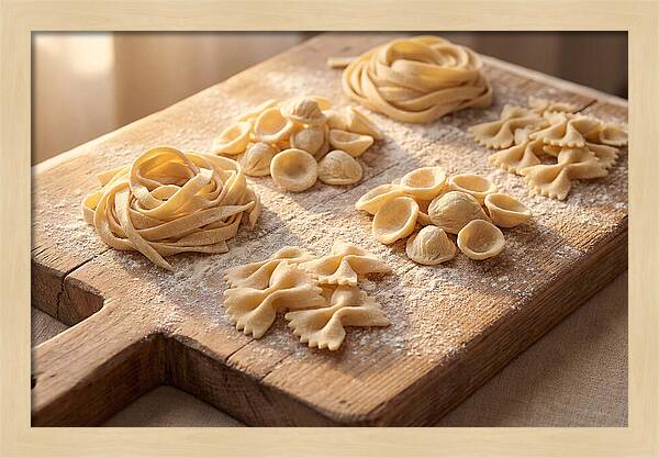 Fresh Pasta Artistry Displayed
