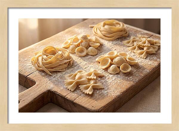 Fresh Pasta Artistry Displayed