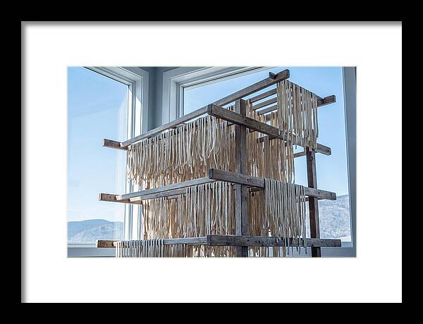Fresh Pasta Drying Naturally